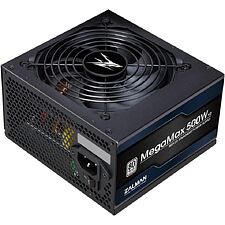 Блок питания Zalman ZM500-TXII V2 APFC 500Вт черный (ZM500-TXIIv2)