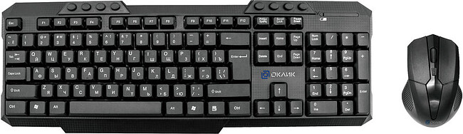 Набор периферии Oklick 205MK черный (1546786)