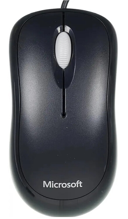 Мышь Microsoft Basic черный (4YH-00007)