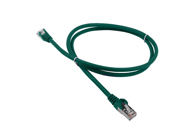 Патч-корд Lanmaster LAN-PC45/S5E-15-GN зеленый