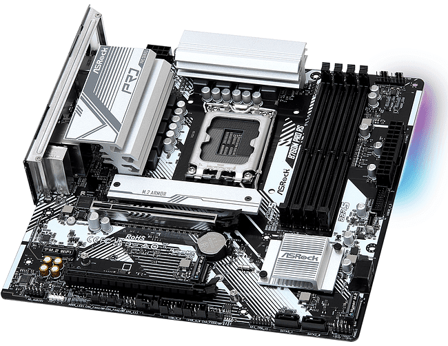 Материнская плата ASRock B760M Pro RS RTL DDR5