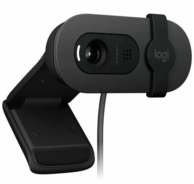 Веб-камера Logitech Web Brio 105 графитовый (960-001590)