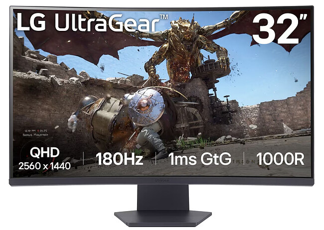 Монитор LG UltraGear 32GS60QC-B