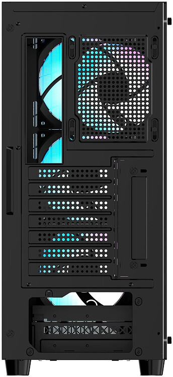 Корпус Ocypus Gamma C70 ARGB без БП Black (Gamma-C70-BKG400XX-GL)