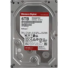 Жесткий диск WD Red Pro 7200 6TB (WD6005FFBX)