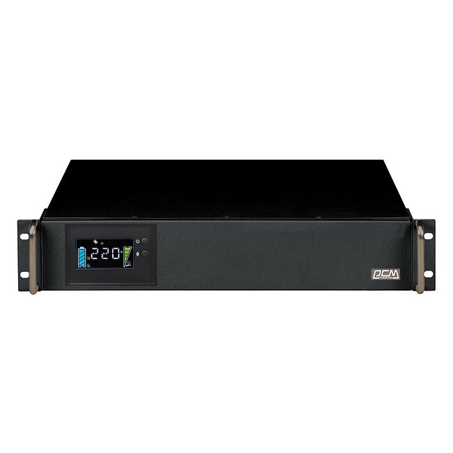 Источник бесперебойного питания Powercom King Pro RM LCD RM (KIN-1200AP)