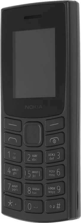Мобильный телефон Nokia 105 TA-1569 SS черный (1GF019EPA2C04)