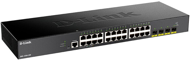 Коммутатор D-Link DGS-1250-28X/A1A