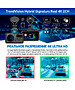 Автомобильный видеорегистратор TrendVision Hybrid Signature Real 4K 2CH черный