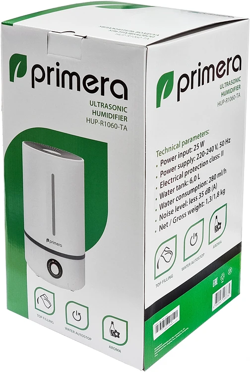 Увлажнитель воздуха Primera HUP-R1060-TA