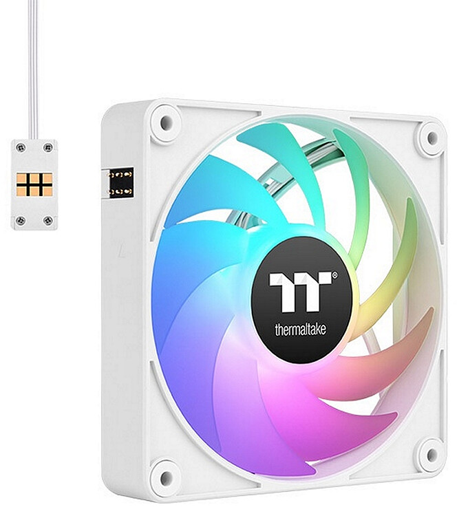 Вентилятор для корпуса Thermaltake CT120 EX Sync ARGB белый (CL-F190-PL12SW-A)