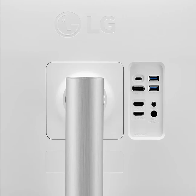 Монитор LG UltraFine 27UP850K-W черный (27UP850K-W)