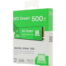SSD диск WD Green SN3000 500GB (WDS500G4G0E)