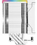 Кулер для процессора DeepCool AK500 Digital White (R-AK500-WHADMN-G)