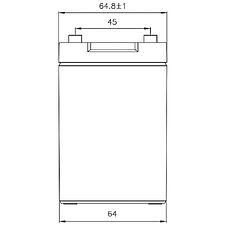 Аккумулятор для ИБП CSB HRL1234W 12V/9Ah