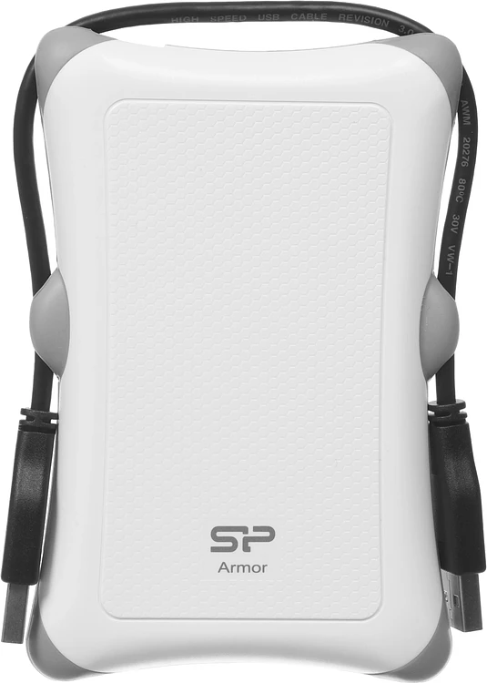 Внешний накопитель Silicon-Power 1Tb Armor белый (SP010TBPHDA30S3W A30)