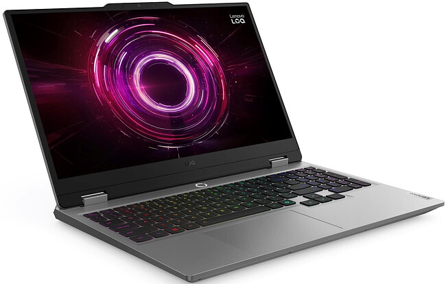 Ноутбук Lenovo LOQ 15AHP10 Luna Grey (83JG007LRK)