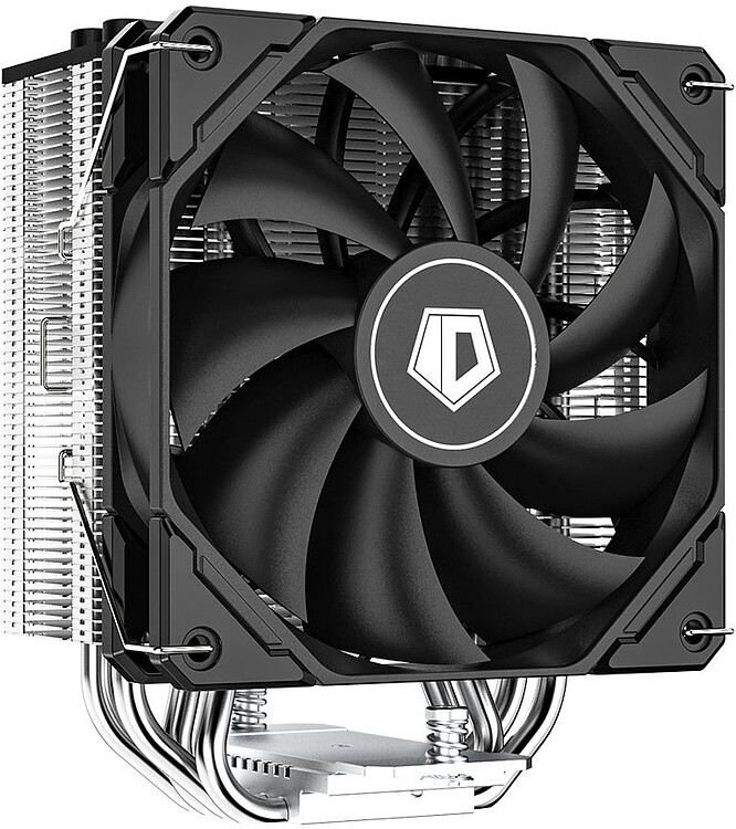 Кулер для процессора ID-Cooling SE-224-XTS серебристый/черный Bulk