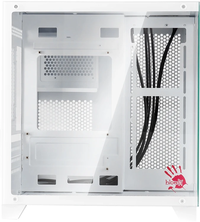 Корпус Bloody BD-CC105 белый без БП (BD-CC105-WH)