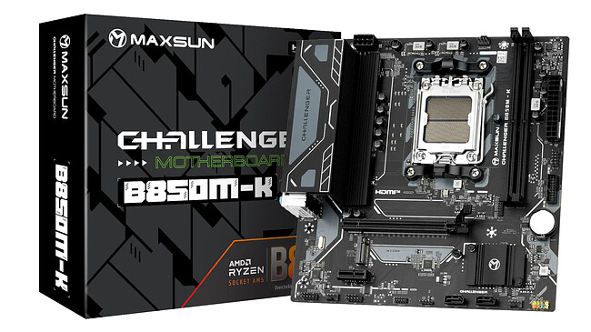 Материнская плата Maxsun MS-Challenger B850M-K