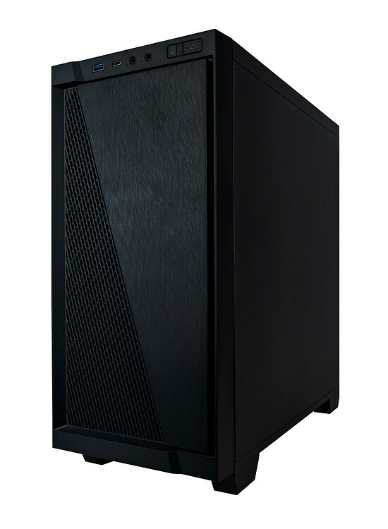 Корпус HAFF Bind mATX без БП черный