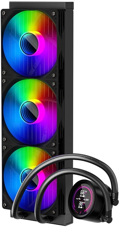 Система жидкостного охлаждения для процессора 1stPlayer TS4 360 Black (TS4-360-BK)
