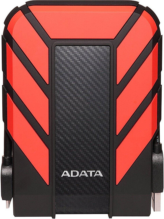 Внешний накопитель A-Data HD710Pro 2Tb AHD710P-2TU31-CRD черный/красный