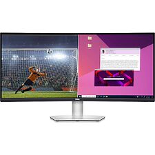Монитор Dell S3423DWC серебристый/черный (210-BEJE)