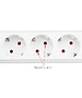 Сетевой фильтр Power Cube SPL(5+1)-16B-P-3М-WHITE