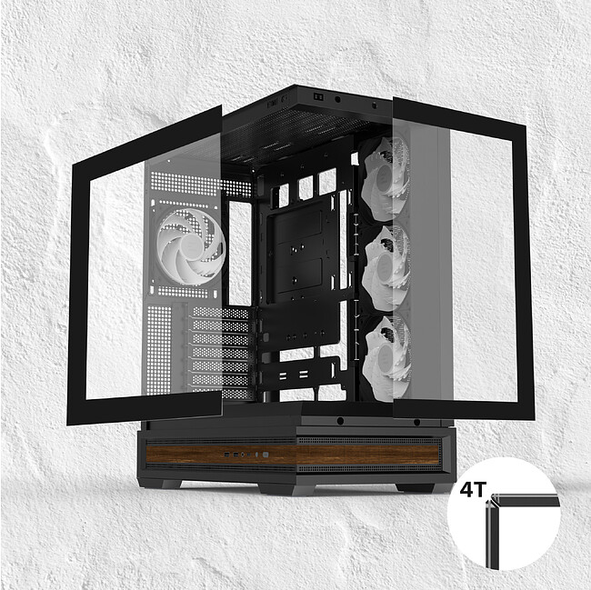 Корпус Zalman P40 Namu Black