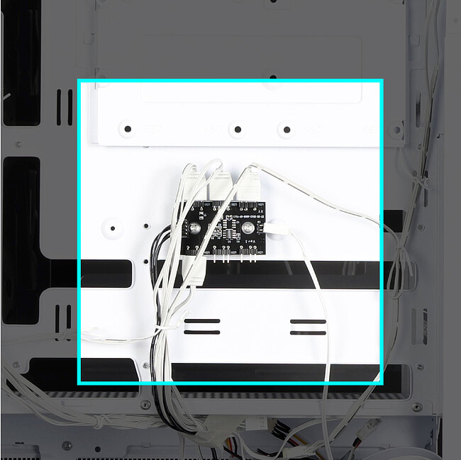 Корпус Zalman P40 Namu White