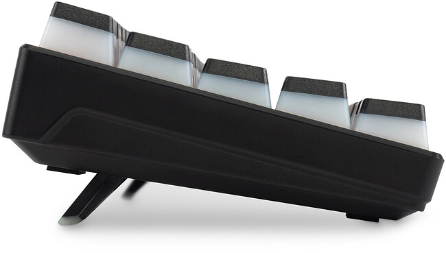 Клавиатура Oklick K763W черный (1920548)