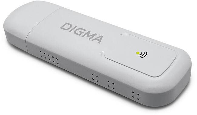 USB-модем 4G Digma Dongle белый (DW1960)