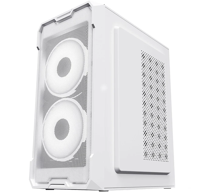 Корпус Oklick OCC-MN302F белый без БП