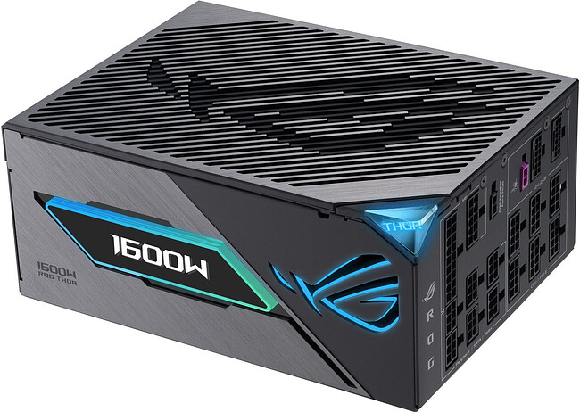 Блок питания ASUS ROG THOR Titanium III ROG-THOR-1600T3-Gaming 1600W (90YE00V1-B0NA00)