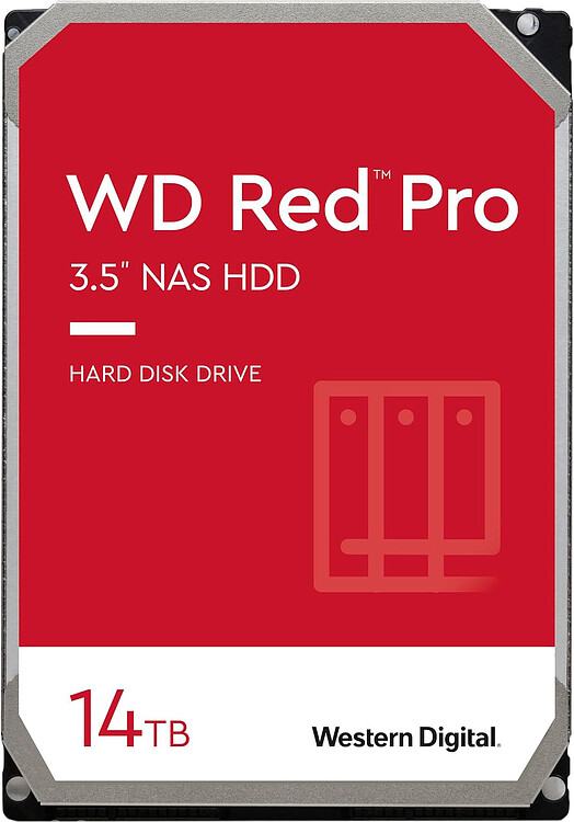 Жесткий диск WD 14TB NAS Red Pro (WD142KFGX)