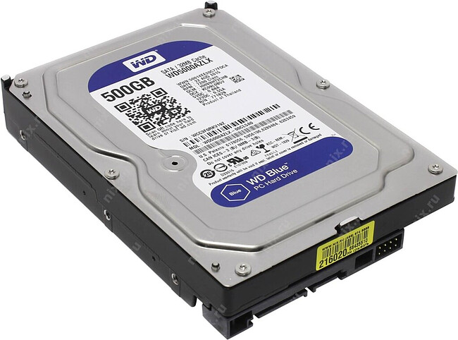 Жесткий диск WD 500GB WD5000AZLX