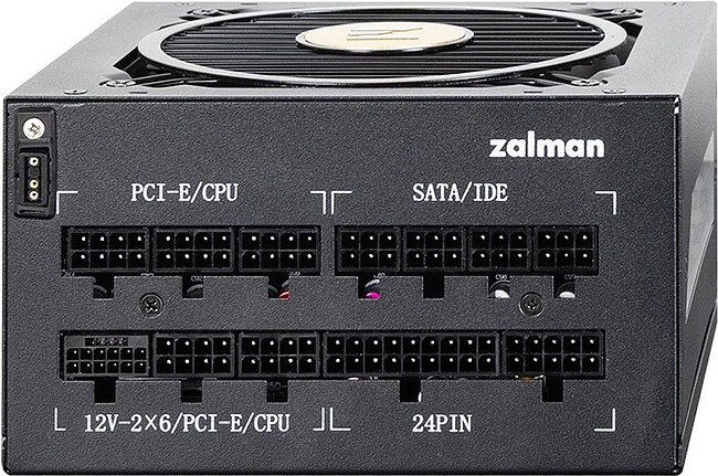 Блок питания Zalman TeraMax II 750W Black (ZM750-TMX2 View)