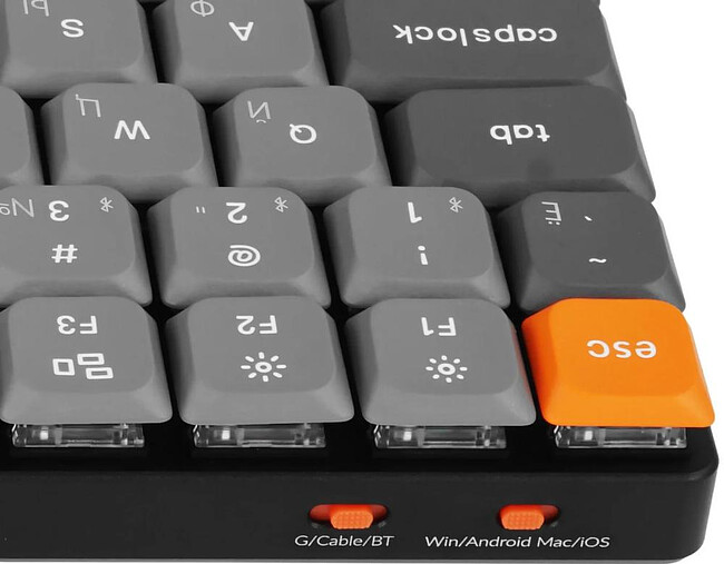 Клавиатура Keychron K3 Max RGB Gateron Low Profile Blue (K3M-H2-RU)