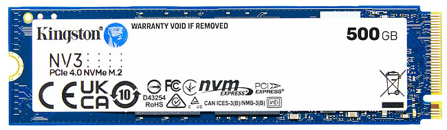 SSD диск Kingston SNV3S 500Gb (SNV3S/500GBK)