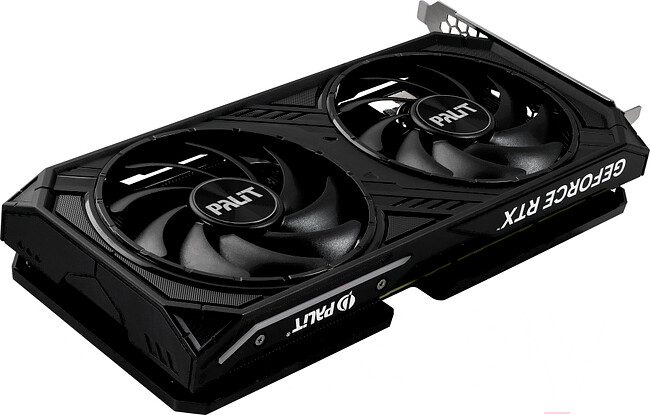 Видеокарта Palit GeForce RTX 4060 Ti Dual OC 8GB GDDR6 RTL (NE6406TT19P1-1060D)