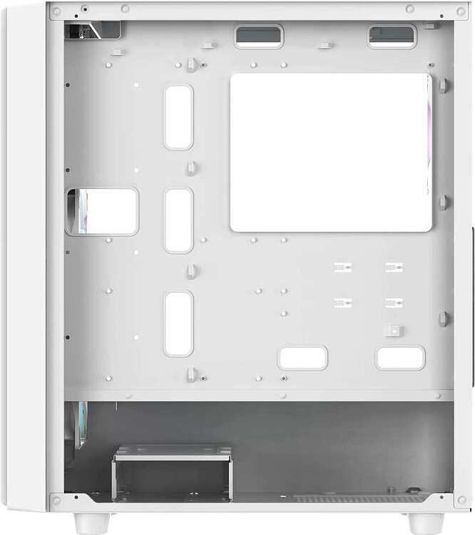 Корпус Ocypus Gamma C70 ARGB без БП White (Gamma-C70-WHG400XX-GL)