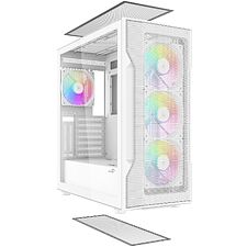 Корпус Sama S40 WH ATX без БП белый (S40-WHAPA4X1-GL)