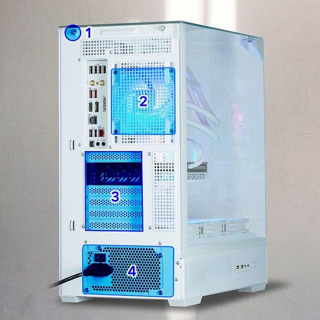 Корпус Zalman P40 Prism Plus White