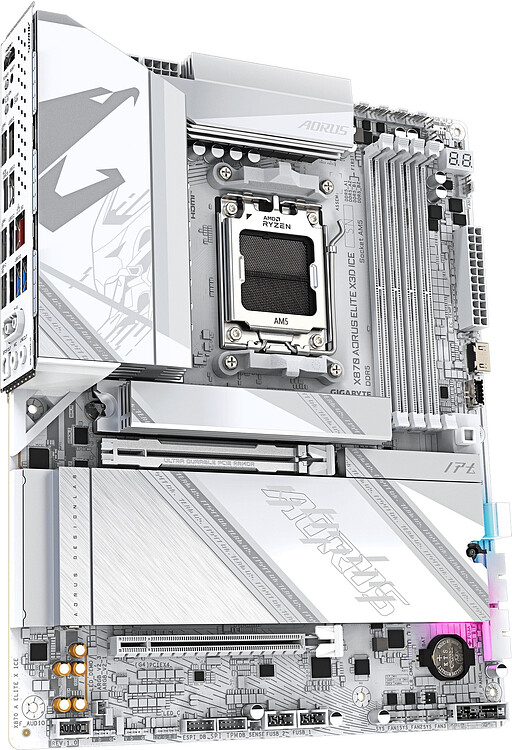 Материнская плата GigaByte X870 Aorus Elite X3D Ice rev. 1.0