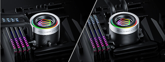 Система жидкостного охлаждения для процессора ID-Cooling FX240 INF Black