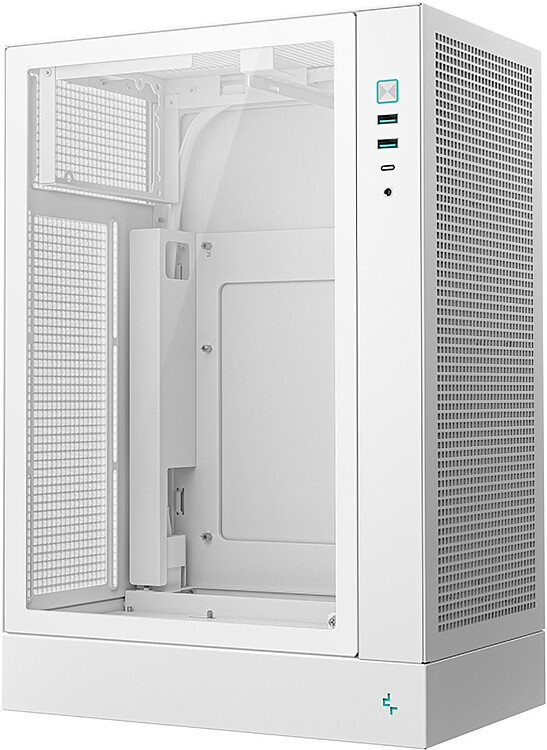 Корпус DeepCool CH170 Plus WH miniITX без БП белый (R-CH170-WHNGM0-G)