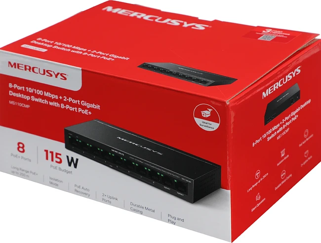 Коммутатор Mercusys MS110CMP