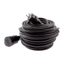 Удлинитель ЭРА UPx-1e-3x2,5-40m-IP44(KG) черный (Б0050865)