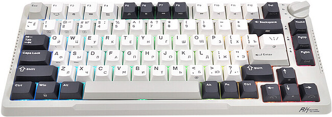 Клавиатура Royal Kludge RK-H81 Blue switch/White Night